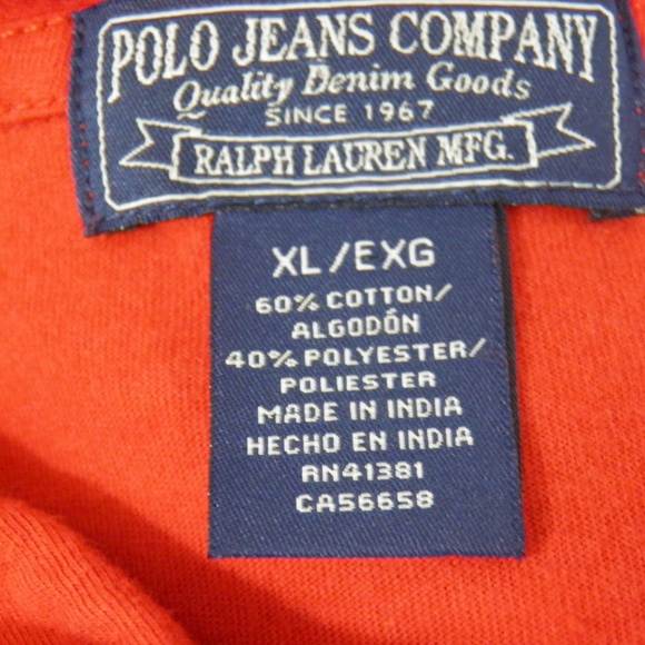 Ralph Lauren Polo Jeans Company Red Polo - Picture 4 of 4